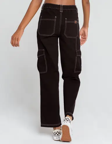 BDG Urban Outfitters Contrast Stitch Womens Black Skate Jeans