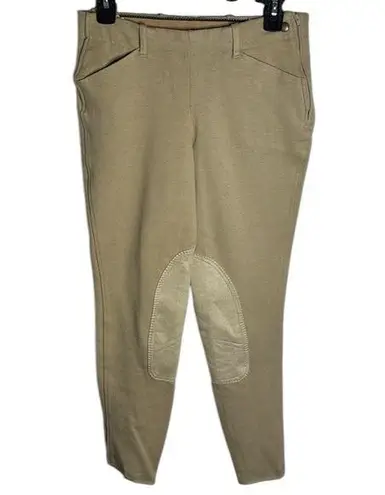 Dover Saddlery Riding Sport Cotton Stretch Beige Knee