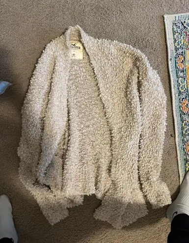 Hollister Fuzzy Cardigan