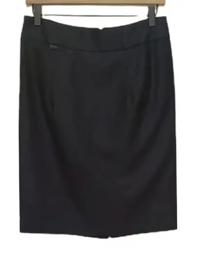 Carmen Marc Valvo Denim Pencil Skirt Size 4