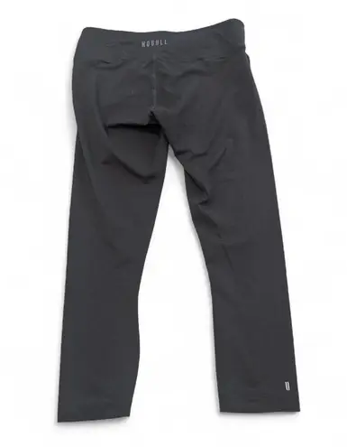 Nobull Crop Capri Leggings Womens Small Gray 20" Inseam Gym Workout