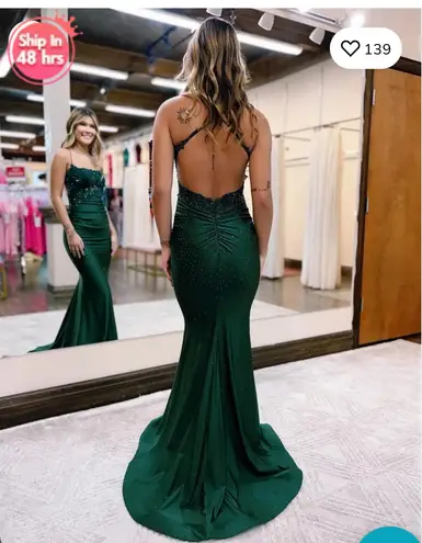 Berlin Nova Green Prom Dress