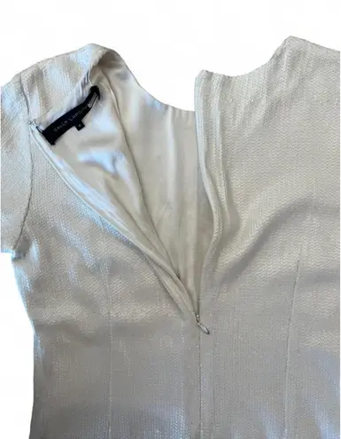 Lapointe White Sequin Midi Dress 8