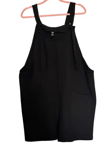 SheIn  Curve Womens Size 2XL Black Shorts Overall‎ Romper With Pockets - Image 1