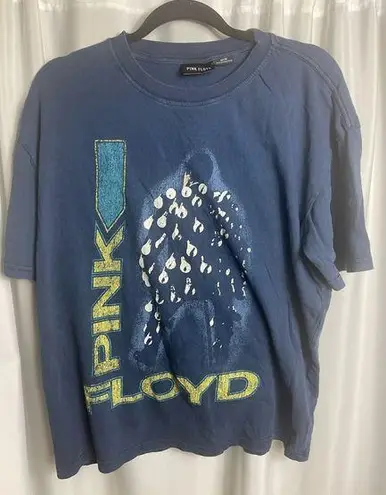 Pink Floyd  Unisex Graphic T-shirt Blue Size M Grunge Band Shirt