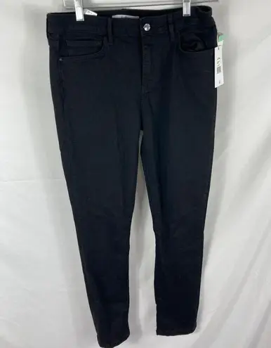 Sam Edelman NWT  The Kitten Mid Rise Ankle Skinny Jean Black Size 12/31