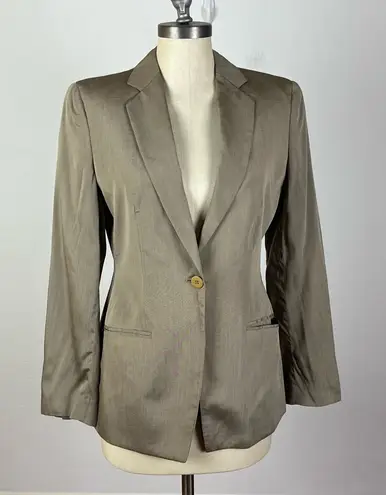 Giorgio Armani Wool Shantung Blazer