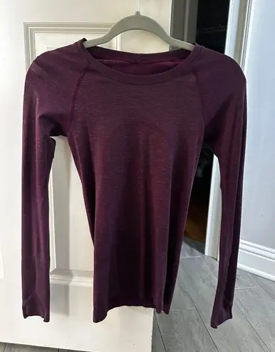 Lululemon Swiftly Tech Long Sleeve