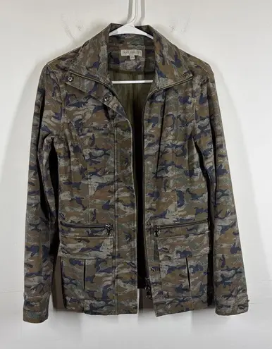 Anatomie Kenya Utility Camo Jacket Size XS Green