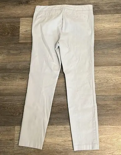 Crosby Women’s Gray Skinny Versatile Flat Front Pants 10