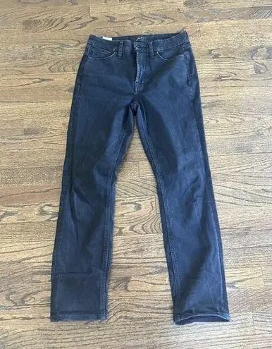 Jen7 7 for All Mankind Slim Women's Size 4 Black Denim Stretch Jeans
