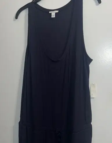 Daily Ritual Navy L Women's Supersoft Jumpsuit Size L