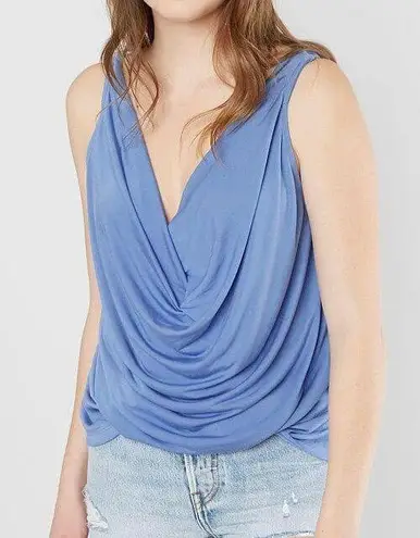 BKE Red By Twisted Tank Top Ultramarine Size Medium