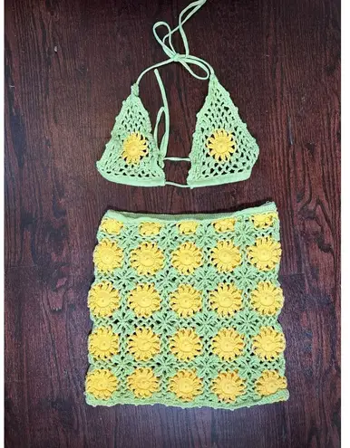 CUTEST FESTIVAL SET Size XS Green