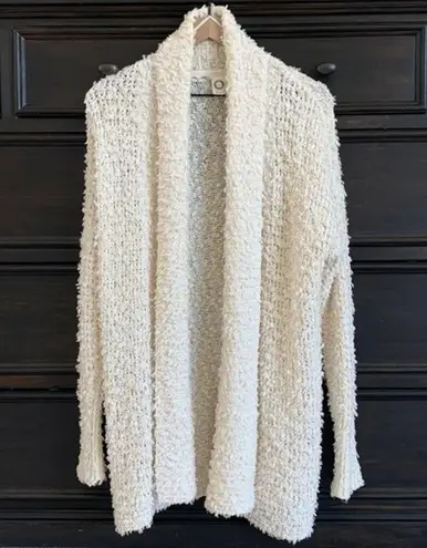 Akemi + Kin  Anthropologie Women’s Small Ivory Chunky Knit Long Cardigan‎ Sweater