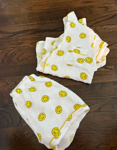 Etsy Smiley Face Pjs Set