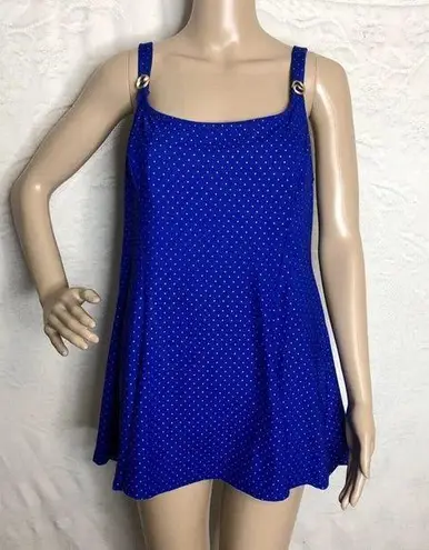 One Piece Slim Allure Vintage 90s Polka Dot Bathing Suit