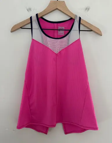 lucky in love NWT - Santa Fe Fly High Tie Back Tennis Tank Top Pink Golf Gym