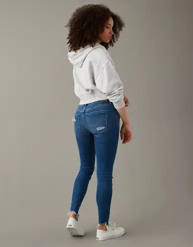 American Eagle Next Level Curvy Patched High-Waisted Jegging