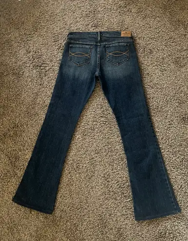 Abercrombie & Fitch flare medium wash jeans