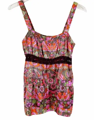 Alice & Trixie Small Sleeveless Silk Blouse