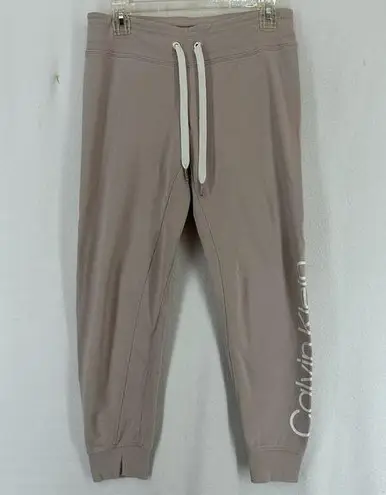 Calvin Klein Performance Casual Jogger Sweatpants Womens Small Pink