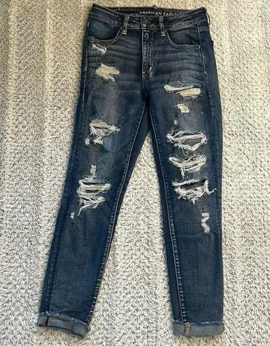 American Eagle  Super Stretch Hi-Rise Jegging Cropped Jeans sz 6