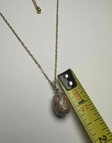 Avon Enamel Easter Egg Multi Color Pendant Gold Tone Chain Necklace Signed