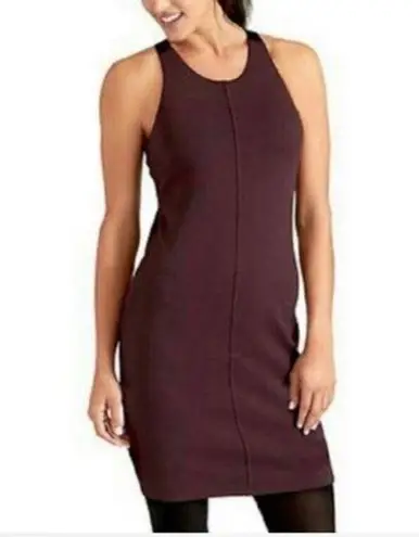 Athleta  Whirlwind Tank Dress Maroon