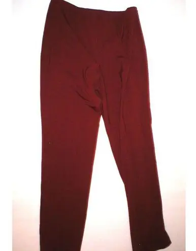 New Womens Worth York Pants Dark Red Slacks Office Work 12 NWT $348 Brick Tall