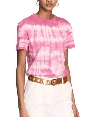 Derek Lam 10 Crosby Teddie Pink Tie Dye T