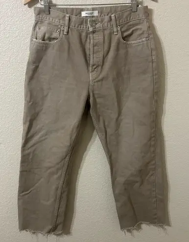 Moussy Vintage Cotton Beige Howa Denim Jeans