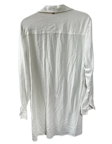 PQ Swim Water Lily Millie Tie Cover Up in White Size Medium/Large Gently Used