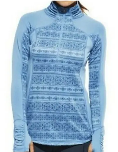 Calia by Carrie Underwood quarter zip pullover. Baby blue size medium. Preowned