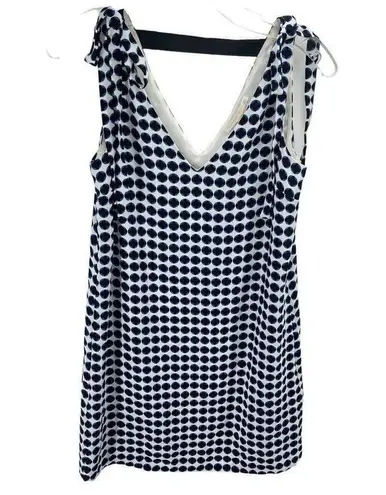 Cooper and Ella  Womens Tank Blouse Sleeveless Lined Top Black Blue Size XS