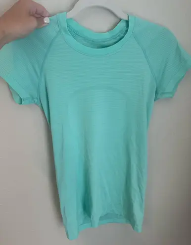 Lululemon Teal  Swiftly Short Sleeve thumbnail 1