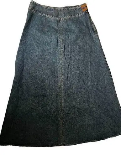 Ralph Lauren  Jeans Co. Vintage Long Jean Skirt New Old Stock Size 8