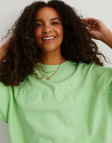 Aerie  Oversized Crewneck Size S
