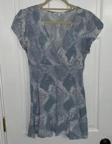 Olivaceous  Snake Print Dress