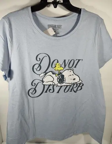 Peanuts Snoopy Do Not Disturb Women's Size XL T