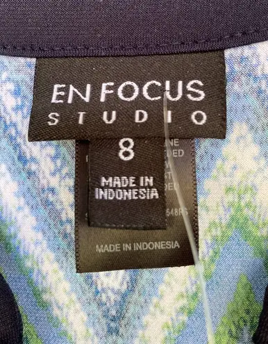 Enfocus Studio En Focus - Chevron Print Dress