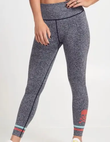 SoulCycle Soul by Soul NWT Cycle Skull Seamless Jacquard Leggings Size Medium