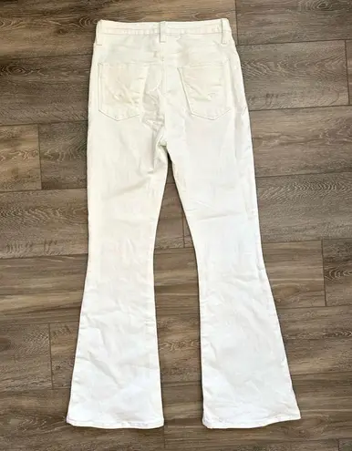 Hudson Jeans Hudson Holly High Rise Flare Jeans White Size 28