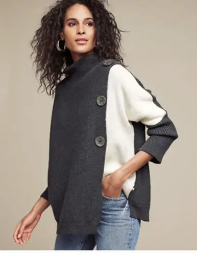 Neon Buddha Solstice Two Tone Gray Sweater Size Small