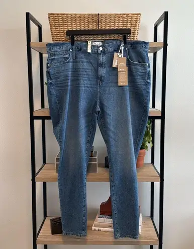 Madewell NWT  The Eco Collection High-Rise Skinny Ankle Jeans, 36 Tall