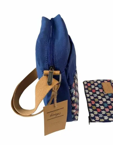 new Kemy’s ☀︎︎ Crossbody Purse Handbag Bag ☀︎︎ Elephant Print ☀︎ Navy Blue ☀︎