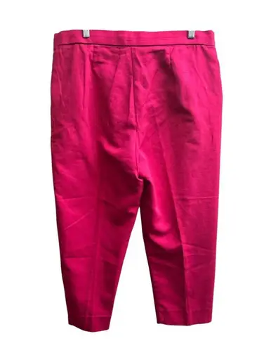kim rogers Women's Fuchsia Casual Capris Pants