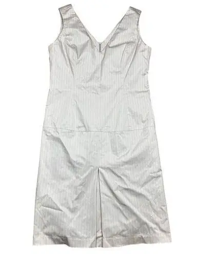 Shin Choi Women's Pinstripe Knee Length Dress Size 10 Business