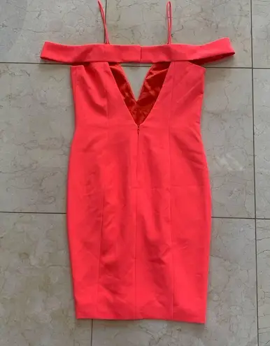Jay Godfrey NWOT Hot Pink/Neon Orange Dress Sz 10