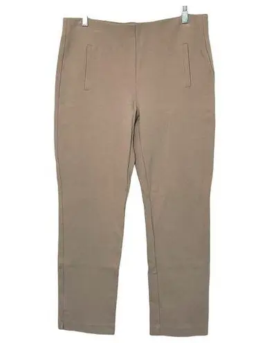 Chico's  Size 0.5 (US 6) Tan Elastic Waist Stretch Pull On Dress Casual Work Pant